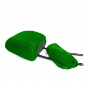Kopfstützenbezug grün