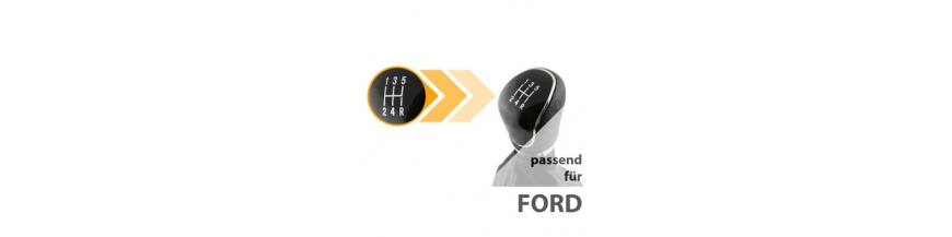 Schaltknauf + Rahmen + Schaltmanschette passend für Ford