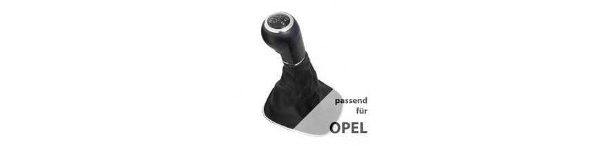 Schaltknauf + Rahmen + Schaltmanschette passend für Opel