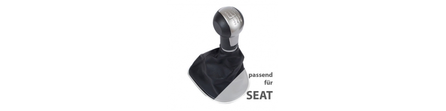 Schaltknauf + Rahmen + Schaltmanschette passend für Seat